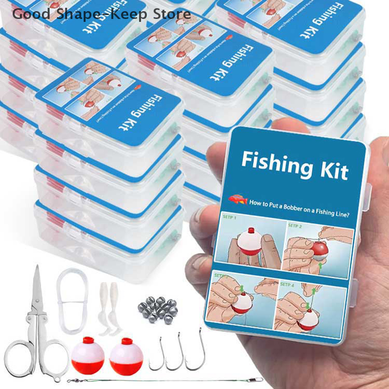 Fishing Kayak Cart - 24Pcs Emergency Fishing Kit Portable Mini