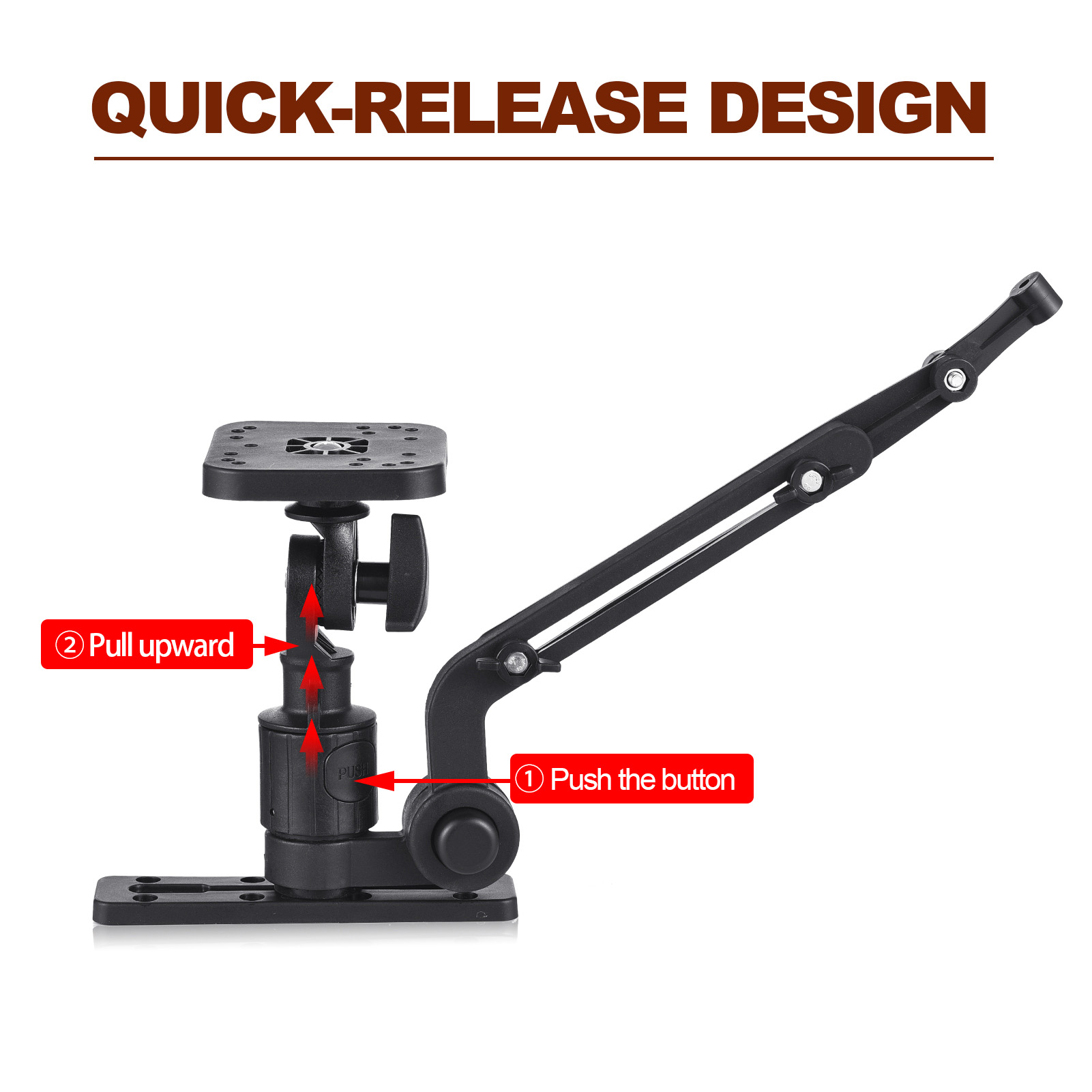 Kayak Fish Finder Mounting Pla - Fishing Kayak Fish Finder Mount recension och pris