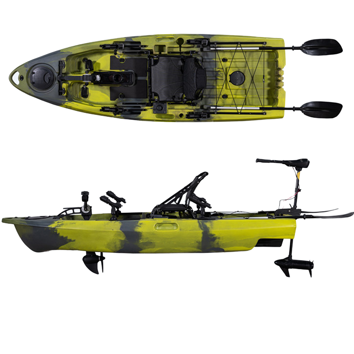 Single Paddler Sport Fishing K - Fishing Kayak Pedal Drive recension och pris