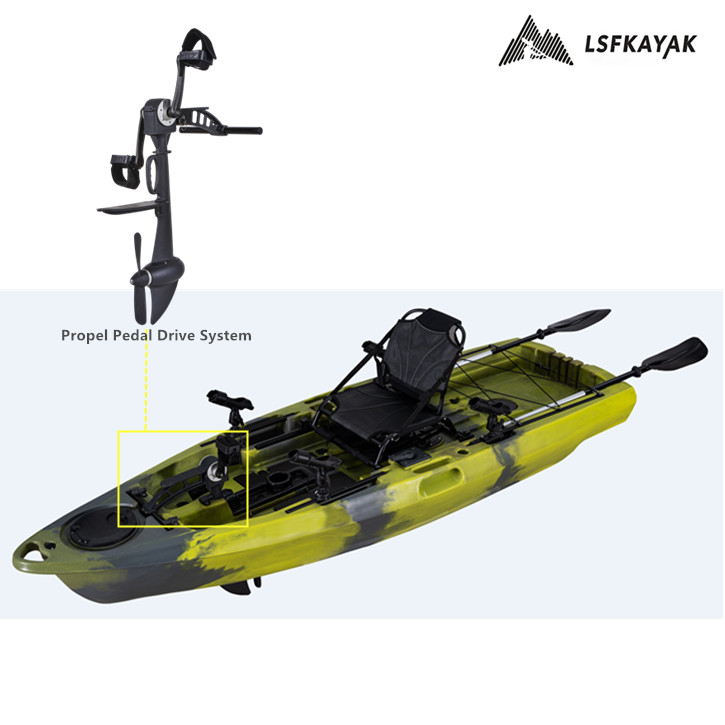 Single Paddler Sport Fishing K - Fishing Kayak Pedal Drive recension och pris
