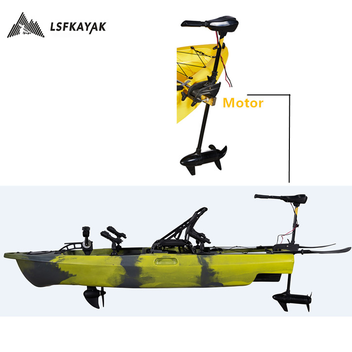 Single Paddler Sport Fishing K - Fishing Kayak Pedal Drive recension och pris