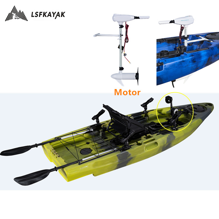 Single Paddler Sport Fishing K - Fishing Kayak Pedal Drive recension och pris