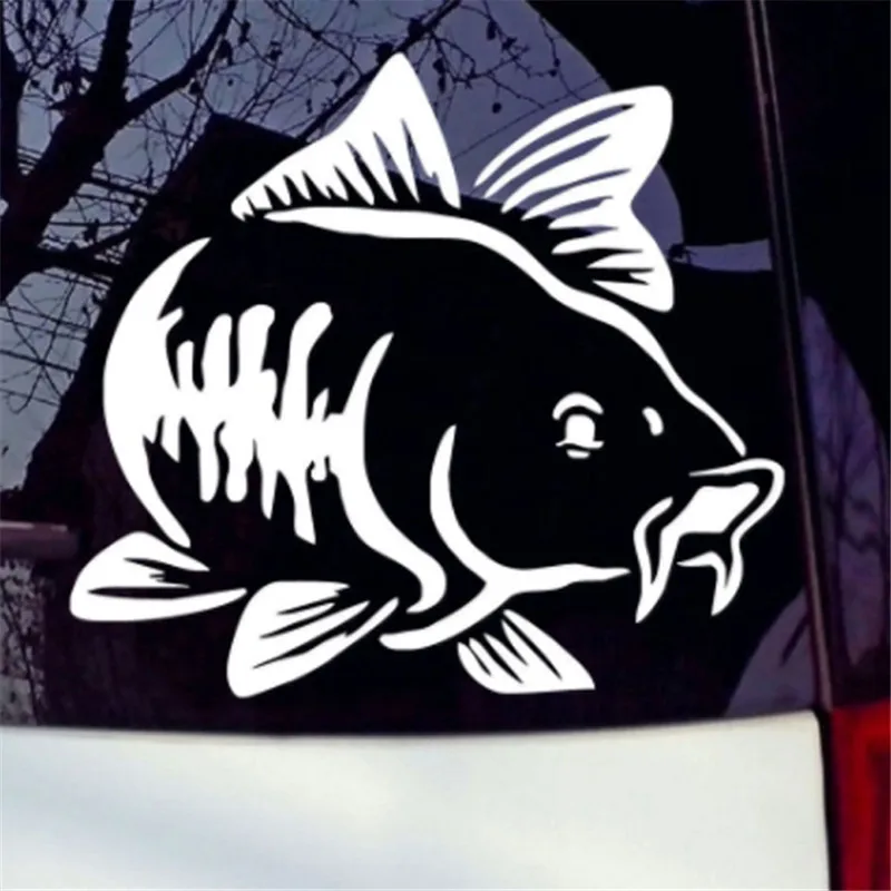 Car Sticker Cartoon Carp Fishi - Fishing Kayak Inflatable recension och pris