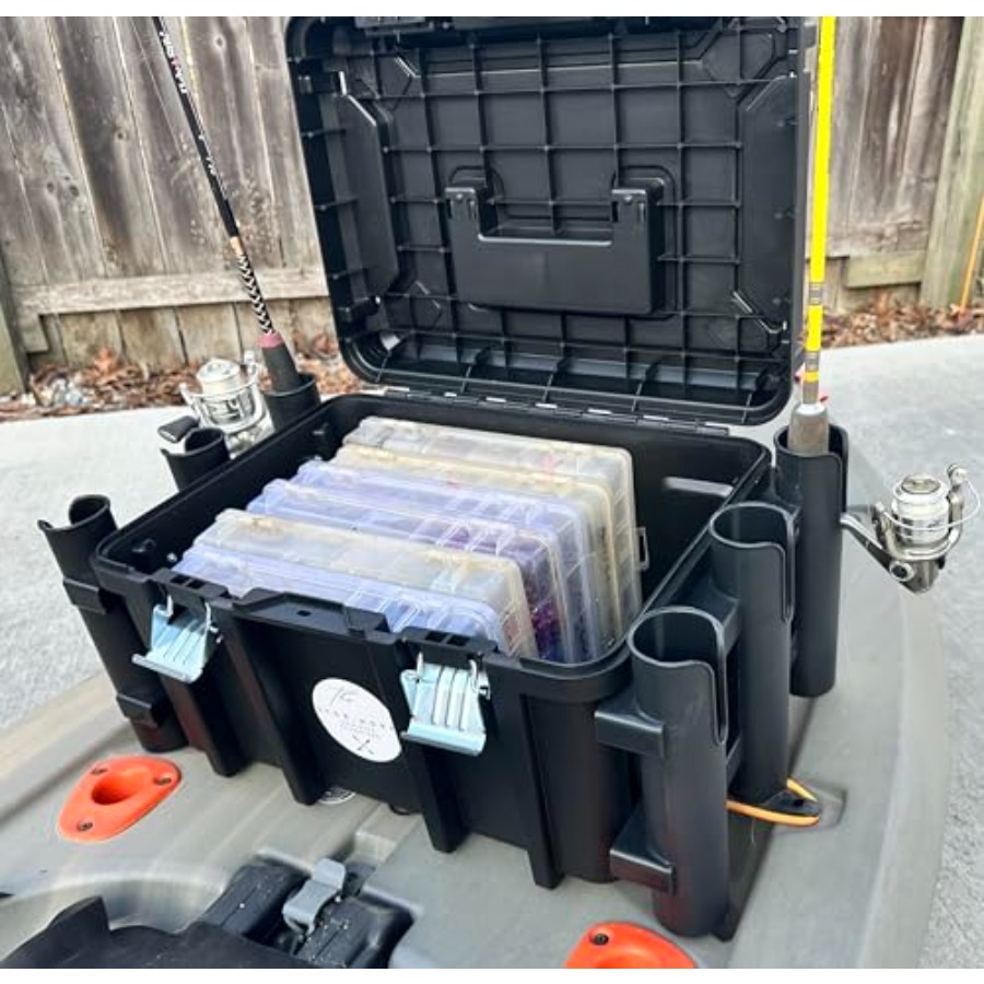 Kayak Fishing Crate - 6 Integr - Fishing Kayak Crate recension och pris
