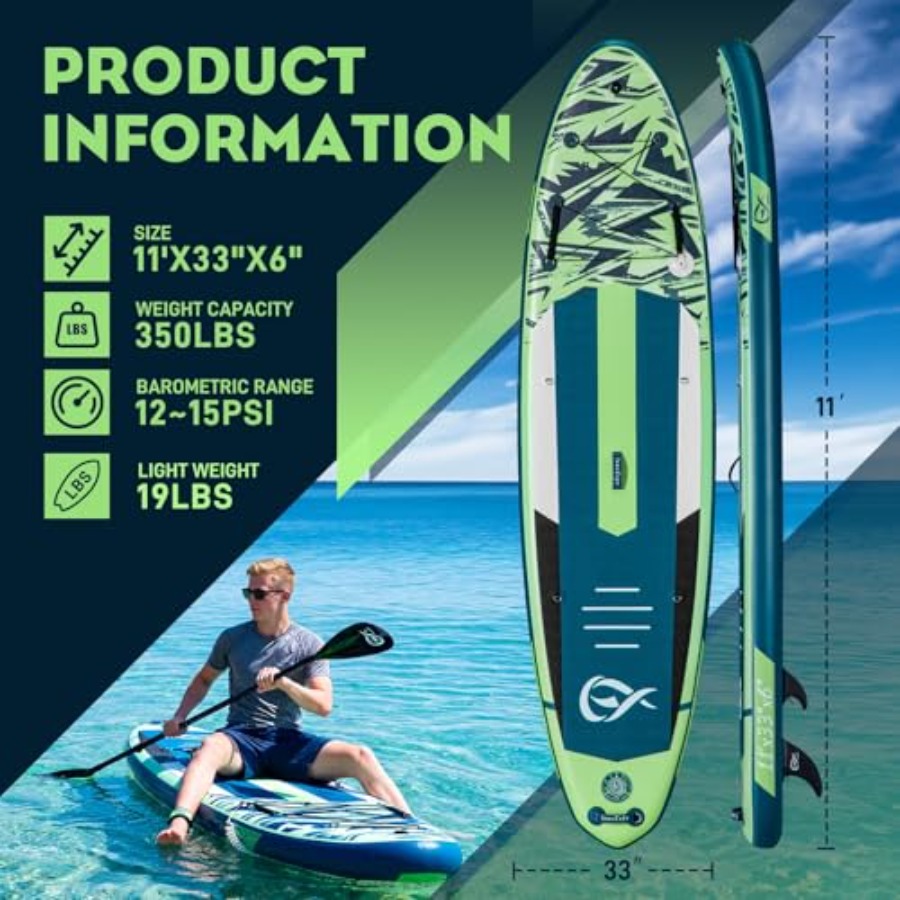 InnoExpo 11' Inflatable Stand  - Fishing Kayak Inflatable recension och pris