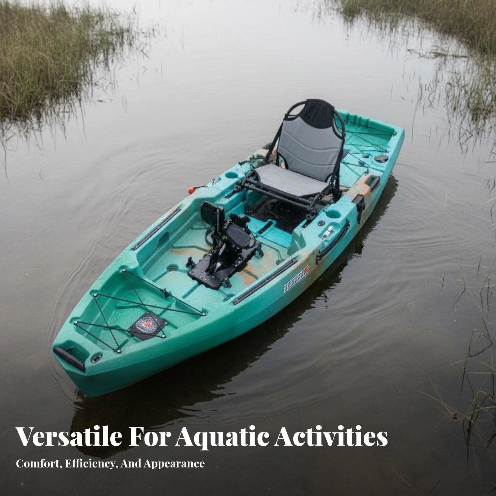 Pedal Drive Fishing Boat Folda - Fishing Kayak Inflatable recension och pris