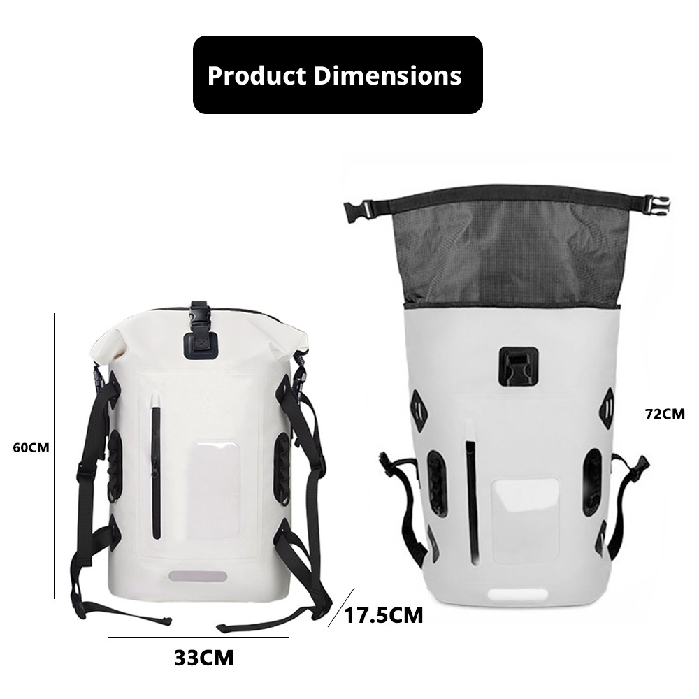 30L Waterproof Dry Bag Swimmin - Fishing Kayak Inflatable recension och pris