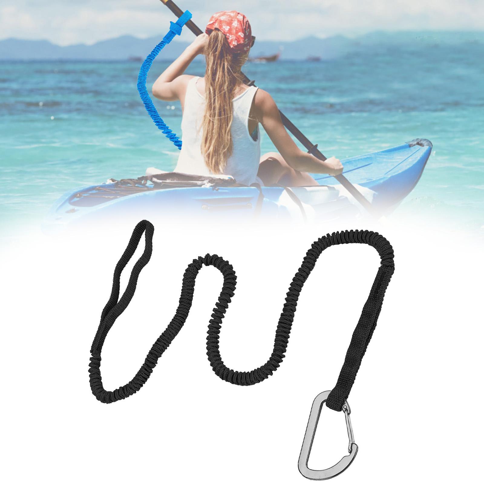 Stretchable Nylon Paddle Leash - Fishing Kayak Paddle Leash recension och pris