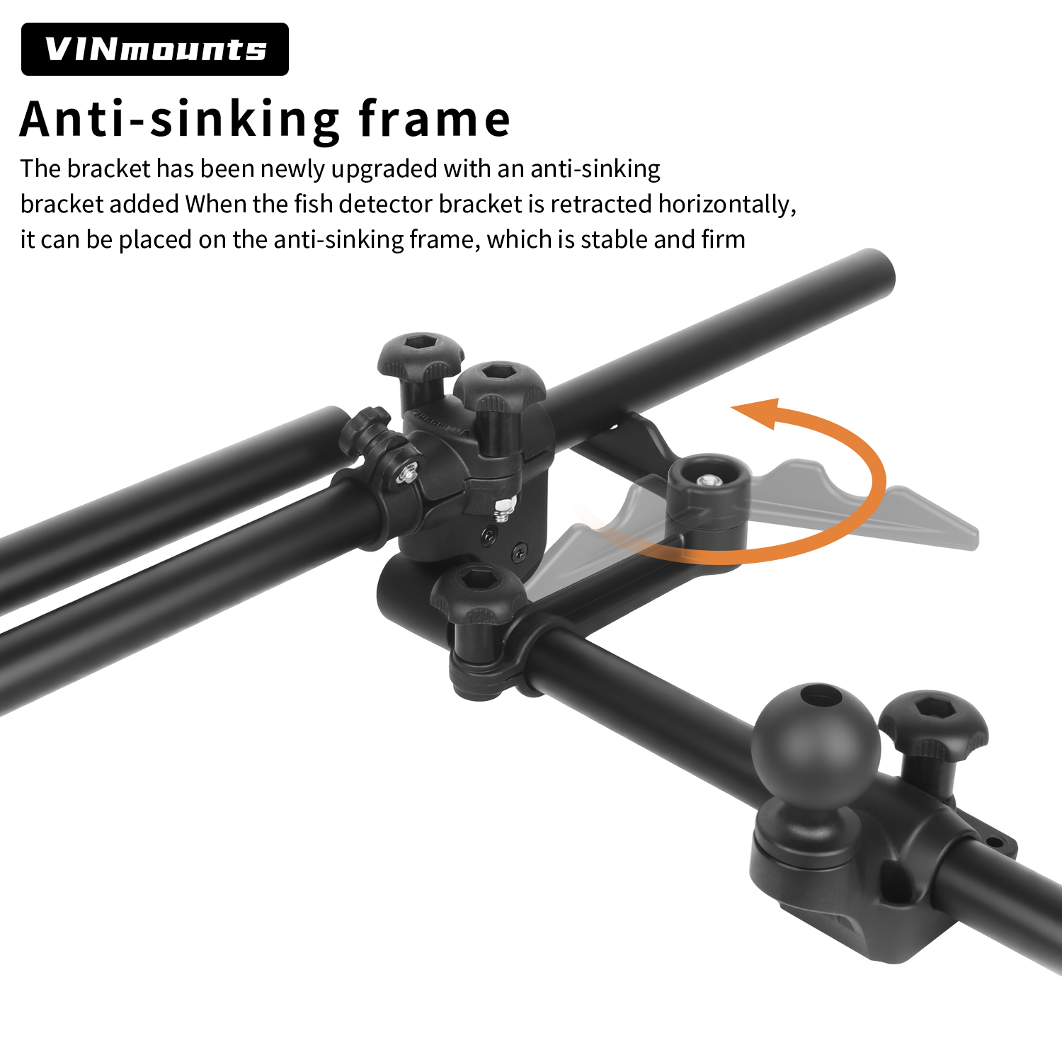 VIN Mounts Universal Sonar Fis - Fishing Kayak Fish Finder Mount recension och pris