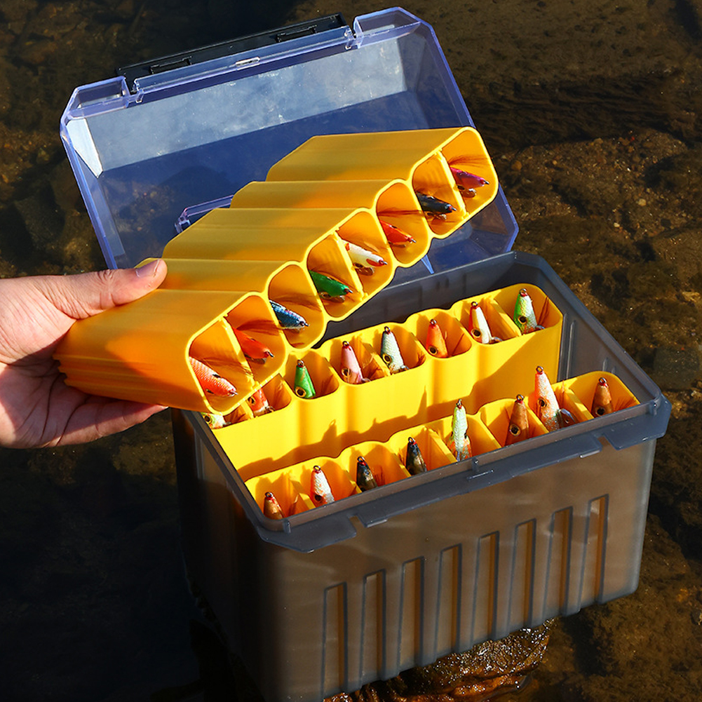 24 Grids Plastic Fishing Box W - Fishing Kayak Crate recension och pris