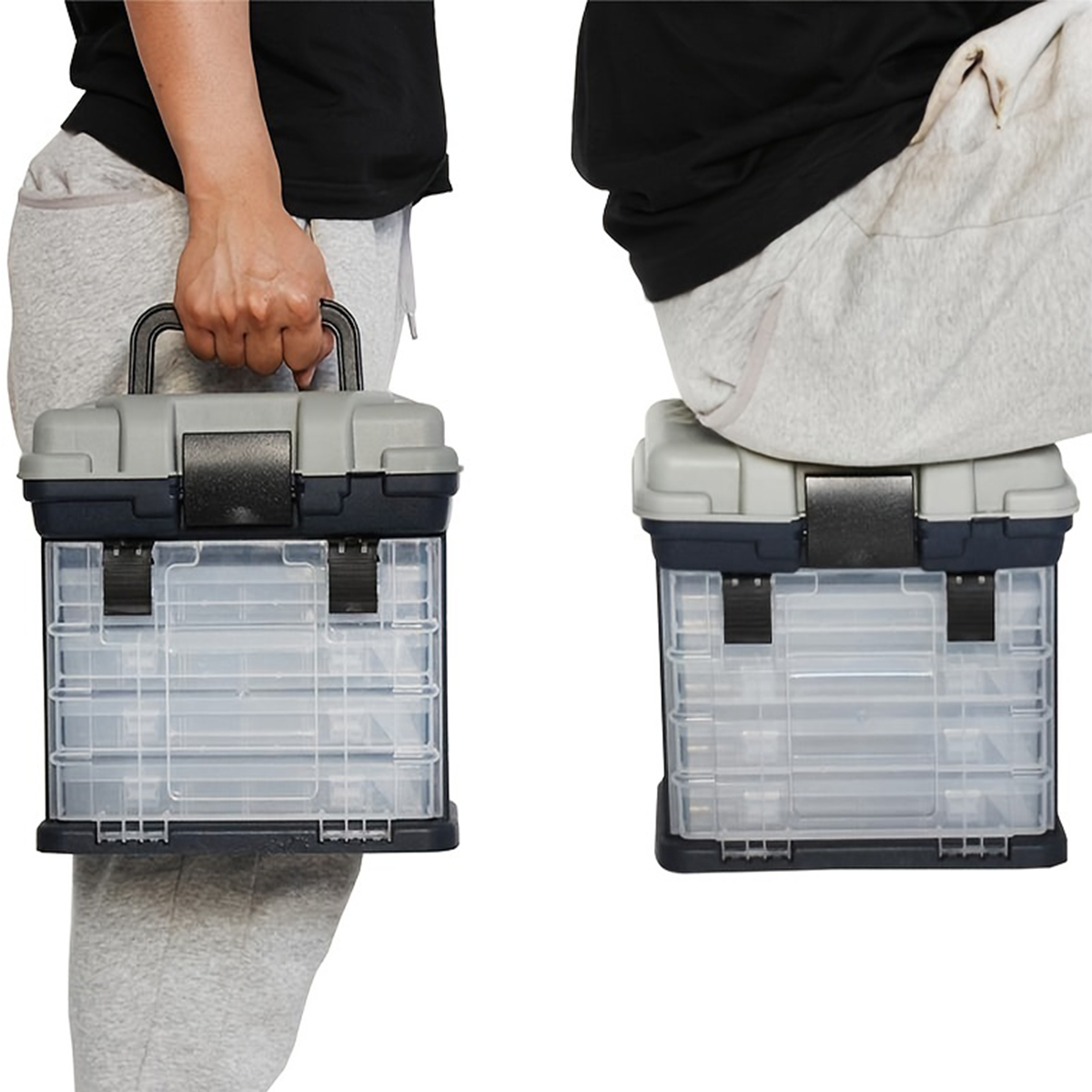 Multifunction Fashing Tackle B - Fishing Kayak Crate recension och pris