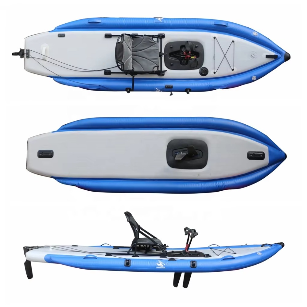 12ft Single Sit-On-Top Inflata - Fishing Kayak Sit In recension och pris