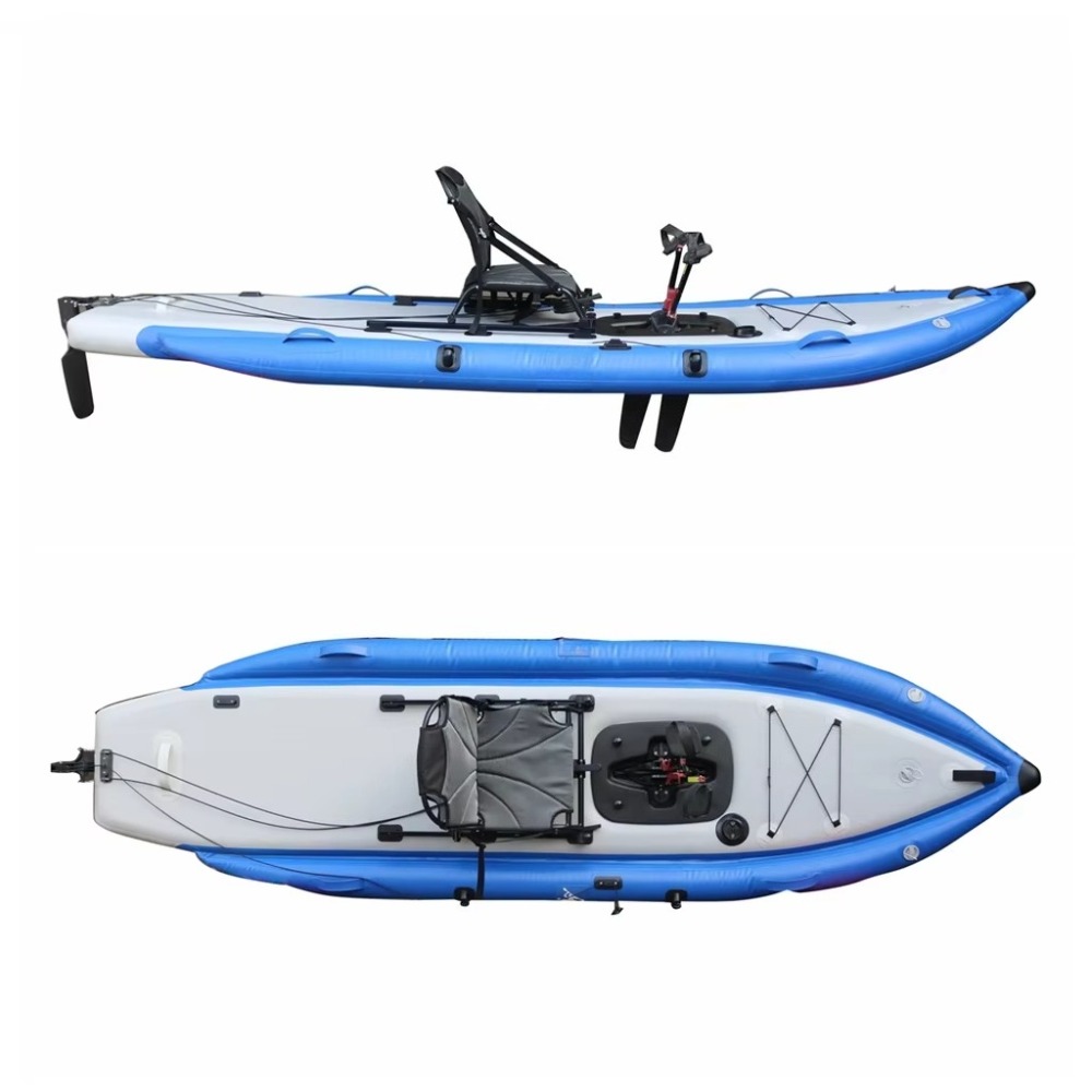 12ft Single Sit-On-Top Inflata - Fishing Kayak Sit In recension och pris