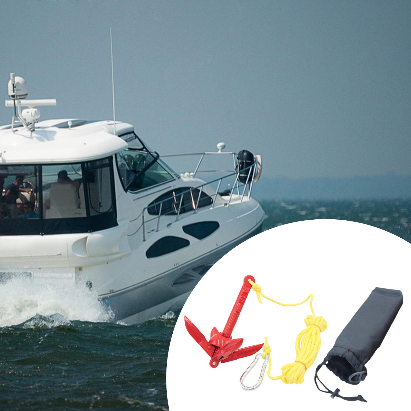 0.7kg Carbon Steel Folding Anc - Fishing Kayak Anchor recension och pris