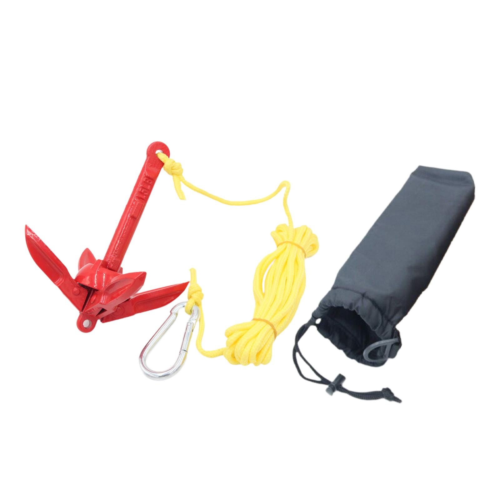 0.7kg Carbon Steel Folding Anc - Fishing Kayak Anchor recension och pris