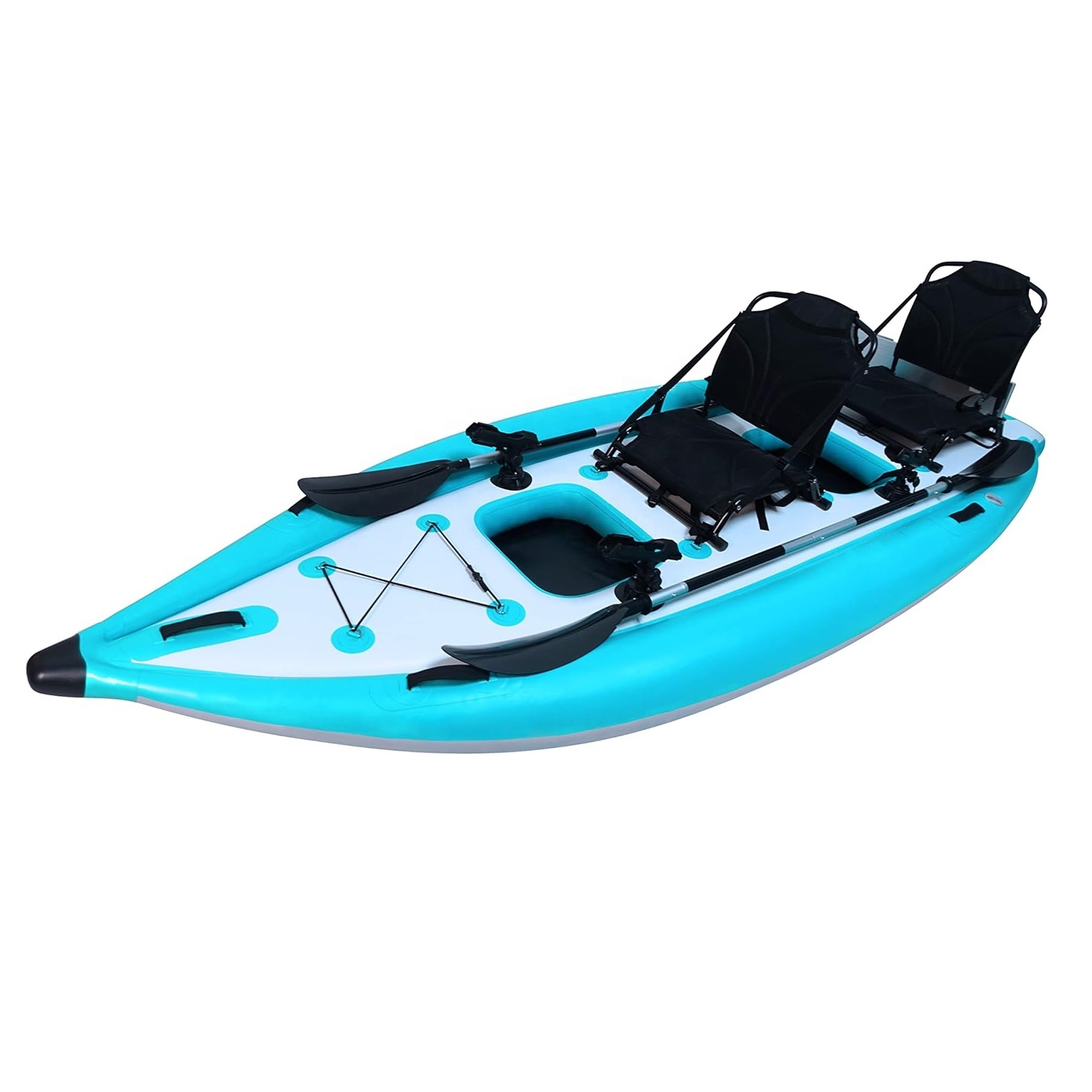 Airo 12FT Large Inflatable Fis - Fishing Kayak Inflatable recension och pris