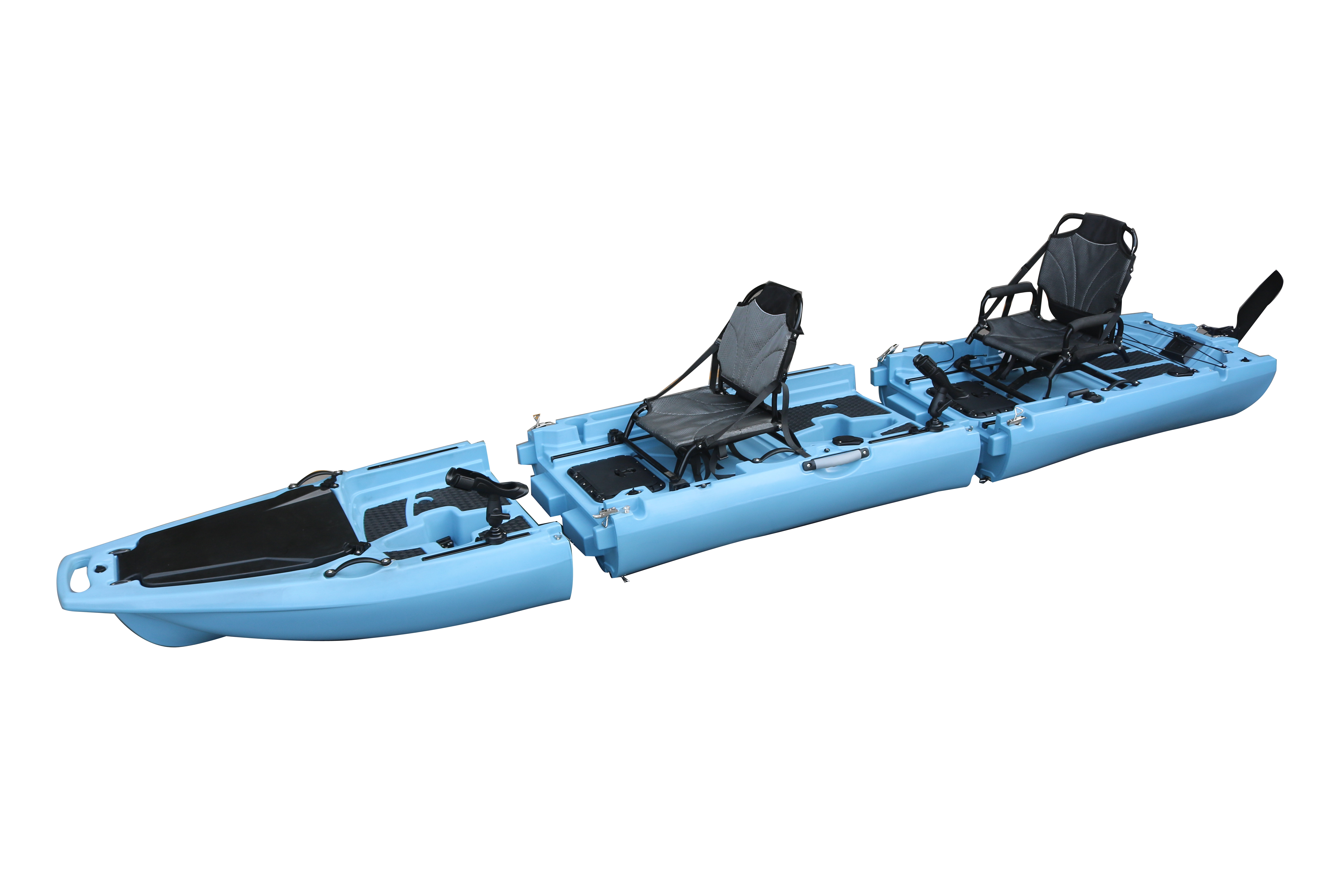 14FT 2 Person Detachable  Peda - Fishing Kayak Seat recension och pris
