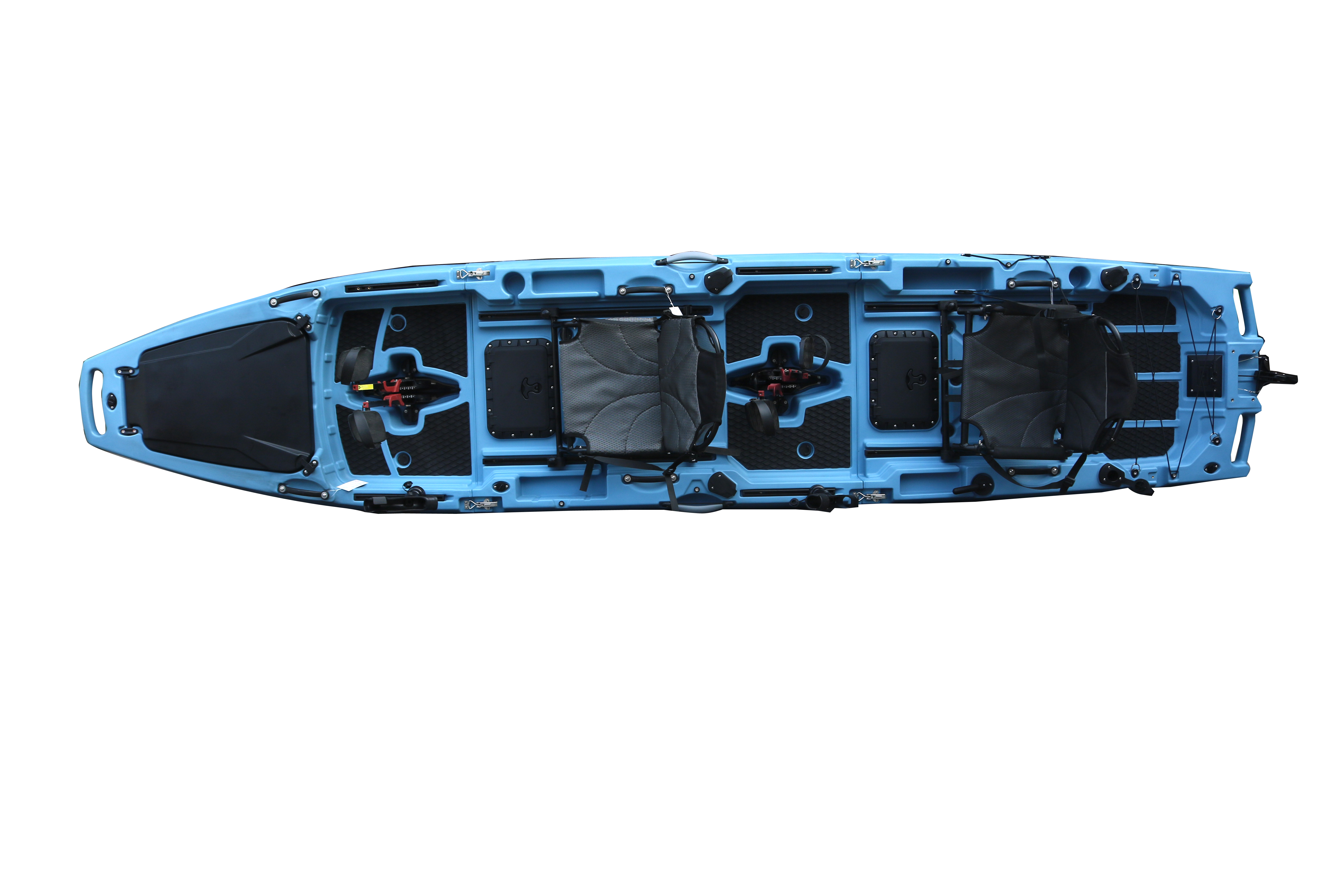 14FT 2 Person Detachable  Peda - Fishing Kayak Seat recension och pris