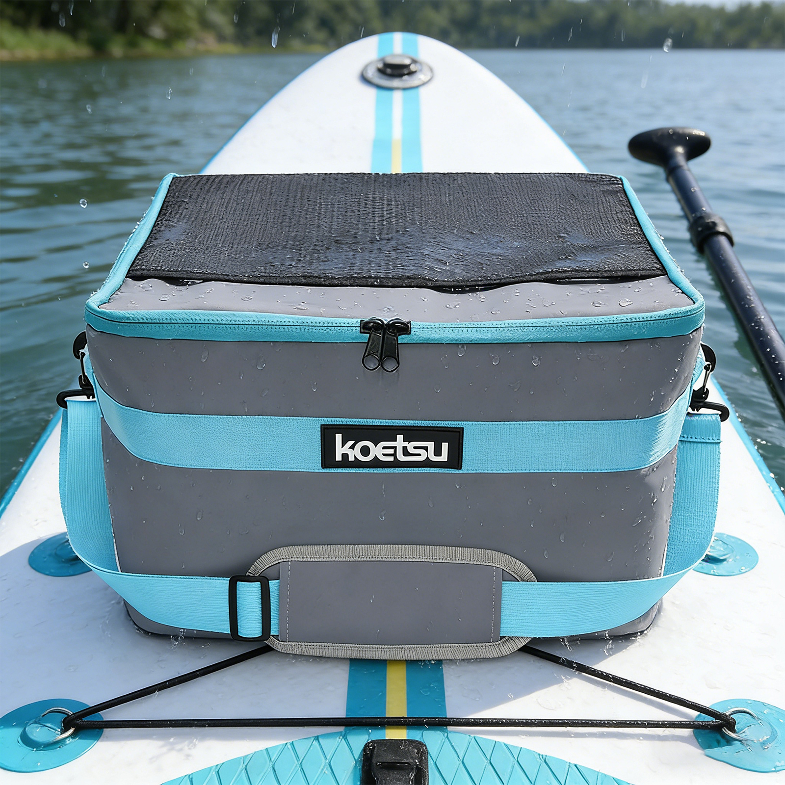Insulated Paddleboard Cooler w - Fishing Kayak Paddle recension och pris