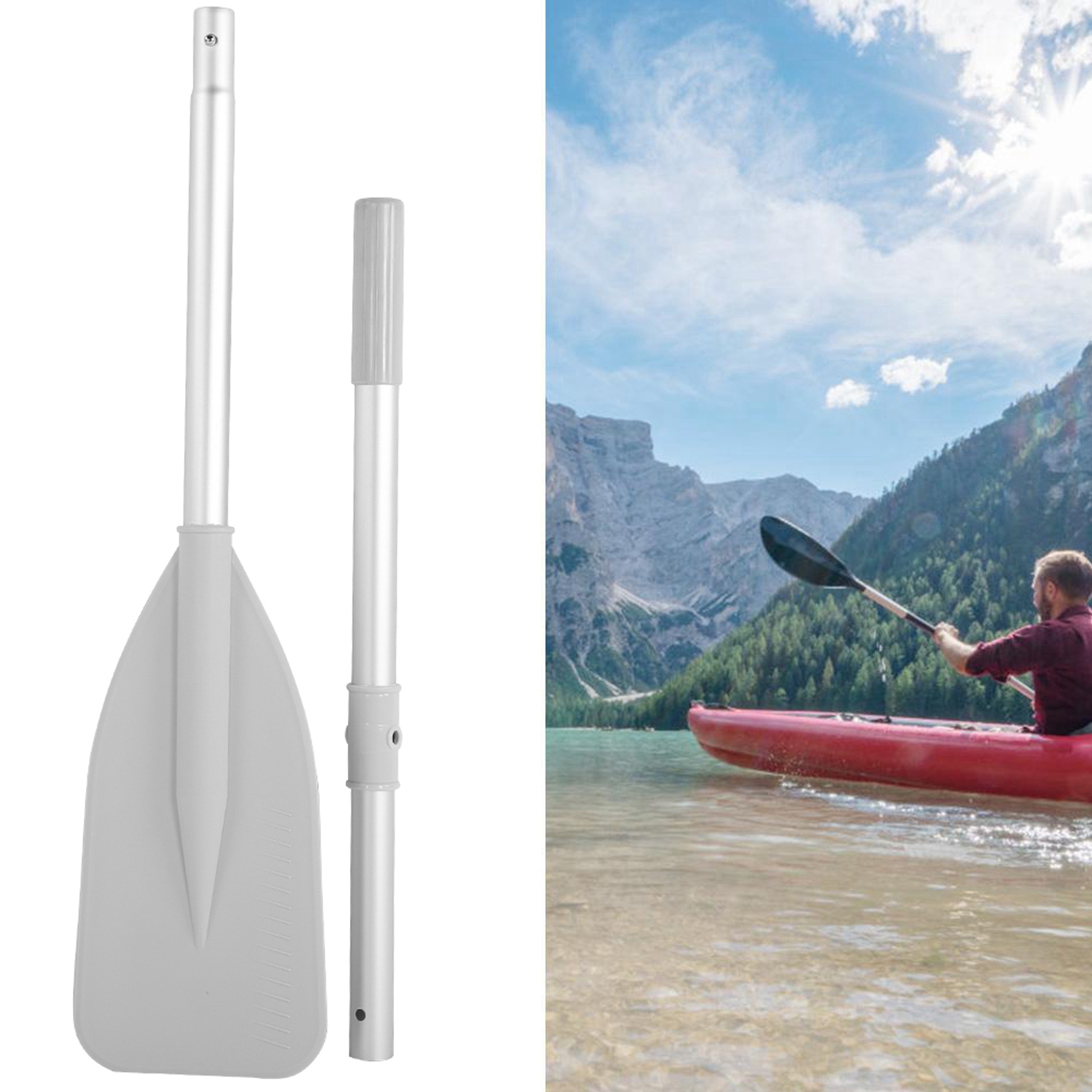 Paddle High Toughness Inflatab - Fishing Kayak Trolling Motor recension och pris