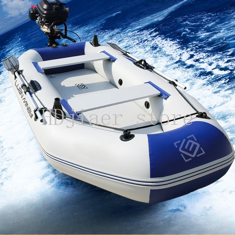 Inflatable Boat with Hard Bott - Fishing Kayak Sit On Top recension och pris