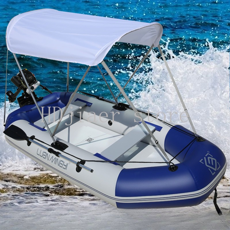 Inflatable Boat with Hard Bott - Fishing Kayak Sit On Top recension och pris