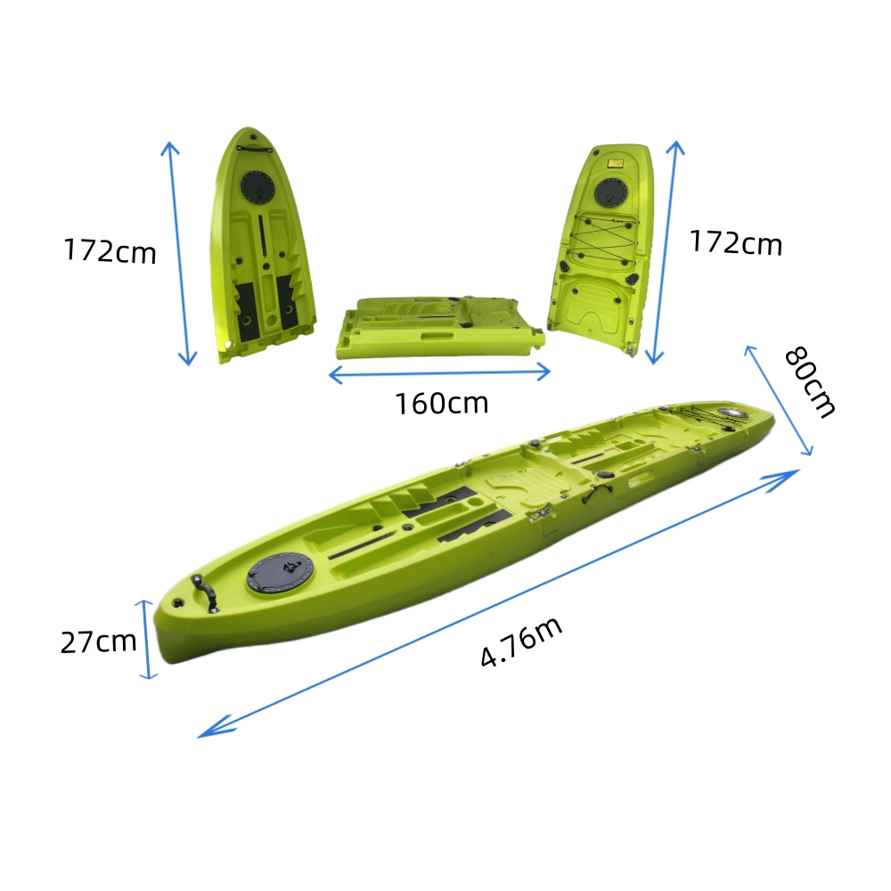 New Modular Tandem Double Sit- - Fishing Kayak Sit In recension och pris