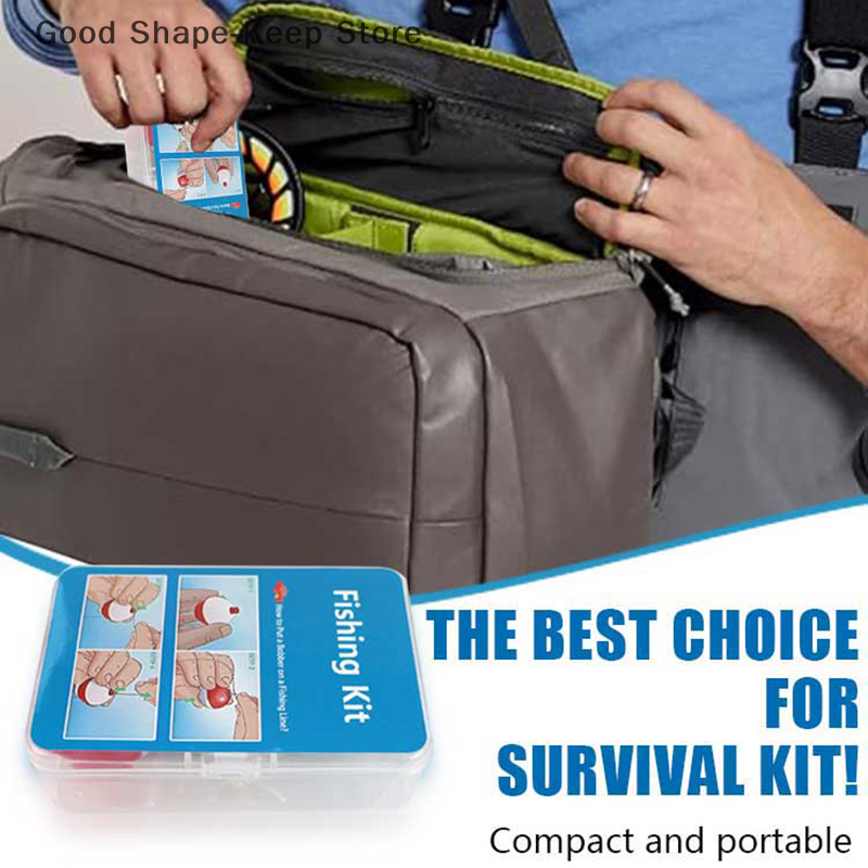 24Pcs Emergency Fishing Kit Po - Fishing Kayak Cart recension och pris
